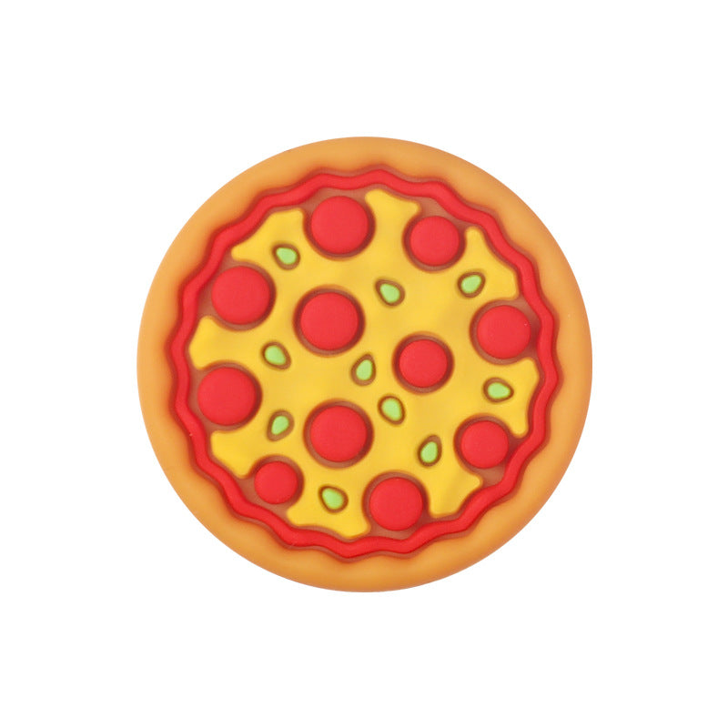 Wholesale 20pcs/pack 3D French fries silicone beads straight hole beaded DIY beads